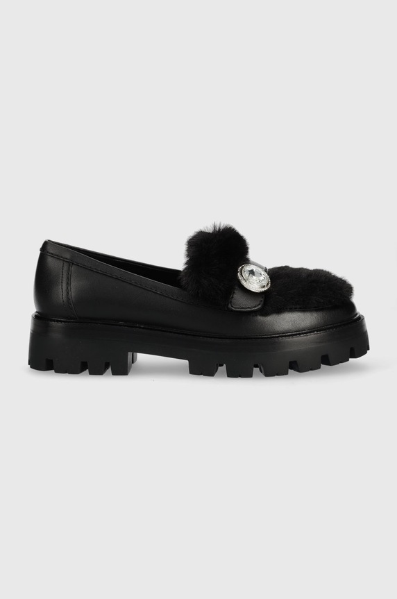 Kate Spade mokasyny Posh tekstylny czarny KA320
