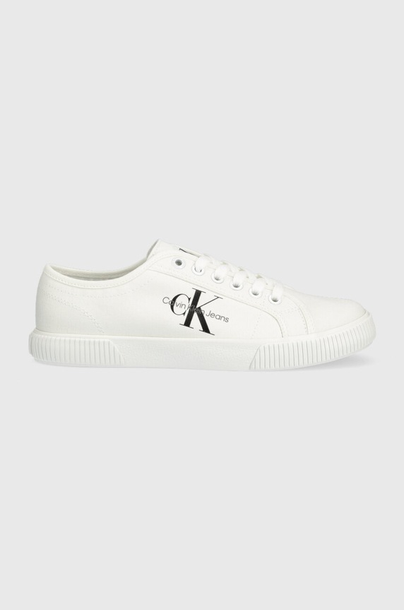 Calvin Klein Jeans tenisówki ESS VULC MONO W Planet friendly biały YW0YW00482