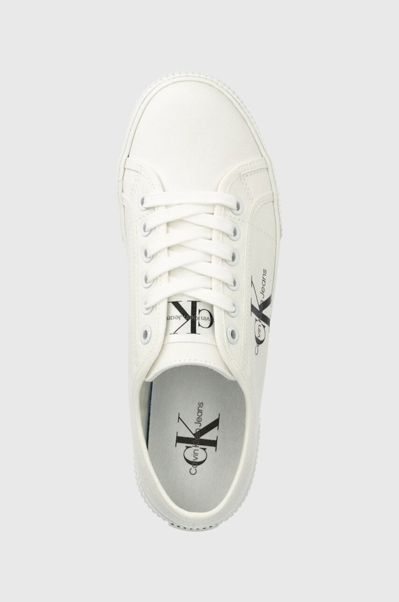 Calvin Klein Jeans tenisówki ESS VULC MONO W biały YW0YW00482