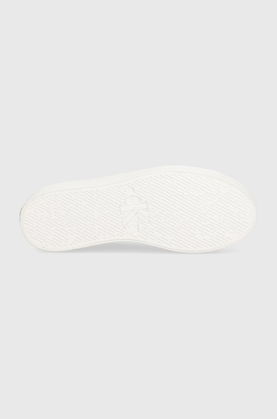 Tenisky Calvin Klein Jeans VULC FLATFORM ESSENTIAL MONO YW0YW01030 béžová