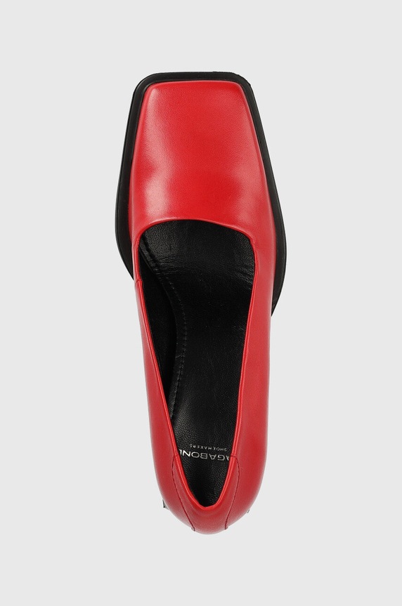 Vagabond Shoemakers czółenka skórzane EDWINA czerwony 5310.101.47