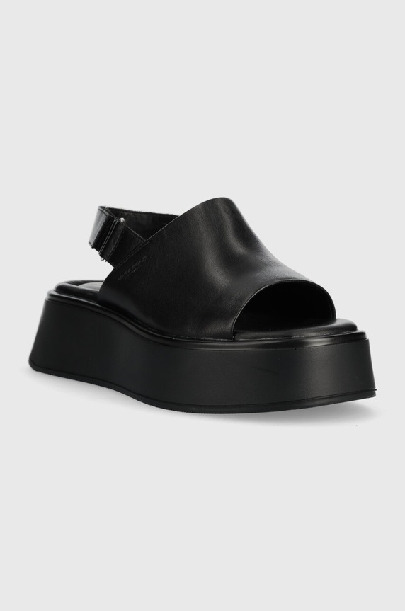 Vagabond Shoemakers sandały skórzane COURTNEY 5534.001.92 czarny SS23