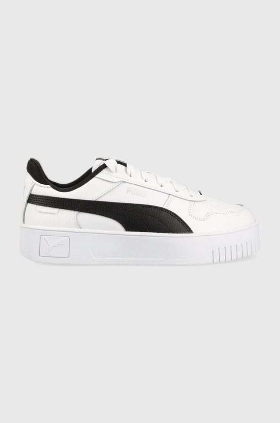 Puma sportcipő Carina Street nappa bőr fehér 389390