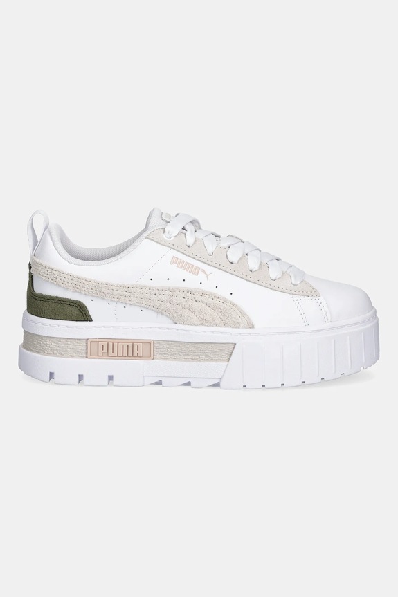 Puma sneakersy skórzane Mayze Mix Wns 387468 biały SS25
