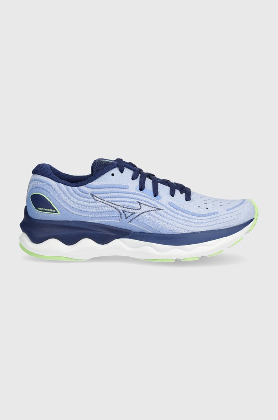 Обувь для бега Mizuno Wave Skyrise 4 синтетический голубой J1GD2309