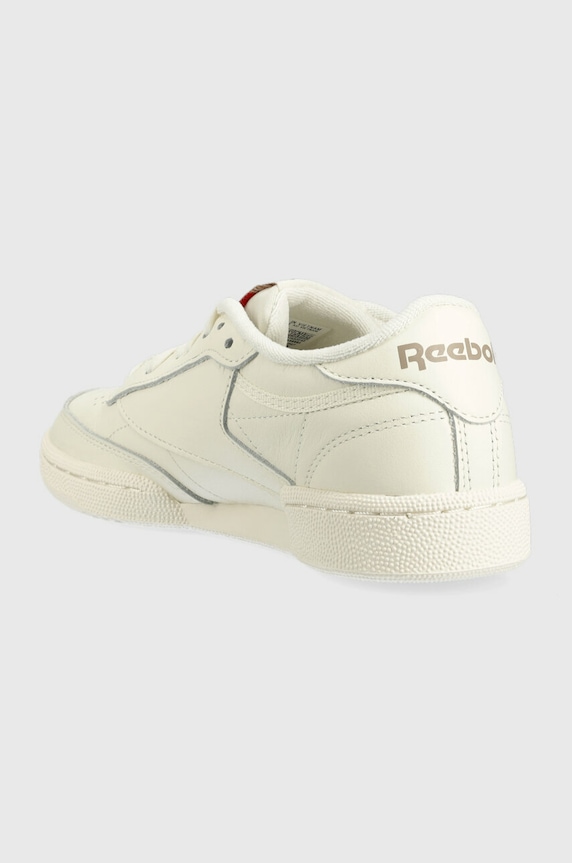 Obuwie Reebok Classic sneakersy skórzane Club C 85 HQ0948.100025379 beżowy