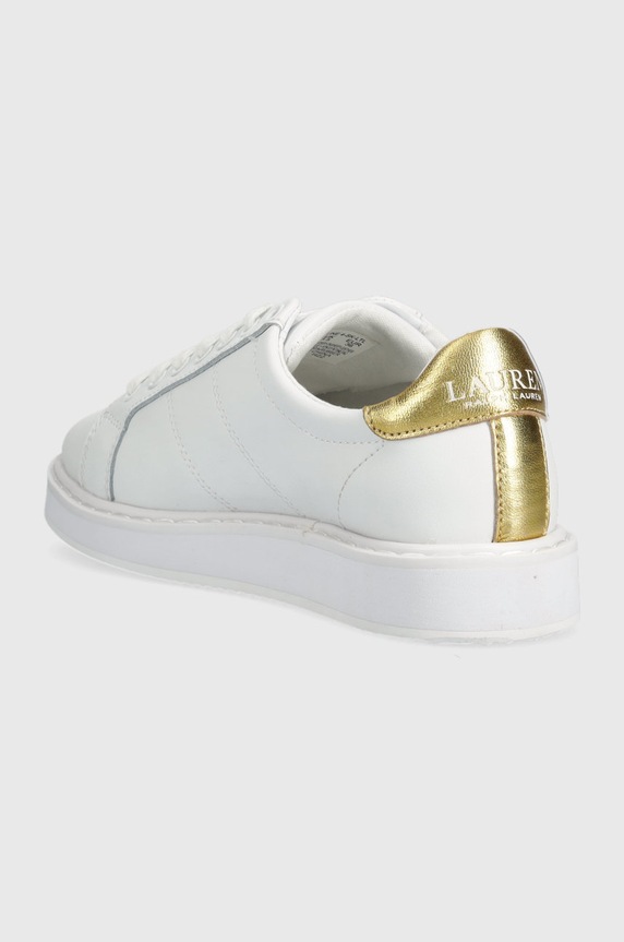 Obuwie Lauren Ralph Lauren sneakersy skórzane Angeline 802875886002.100 biały