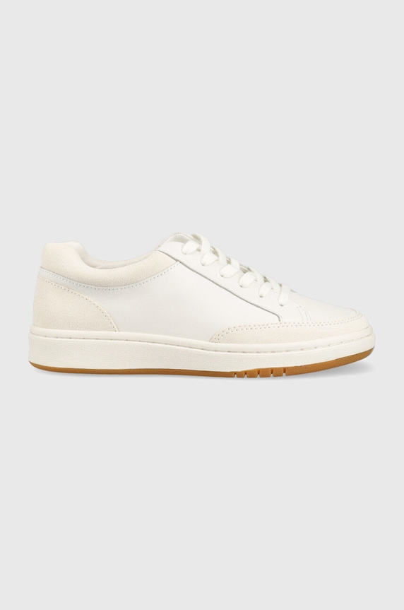 Lauren Ralph Lauren sneakersy skórzane Hailey skóra zamszowa biały 802891469001.100
