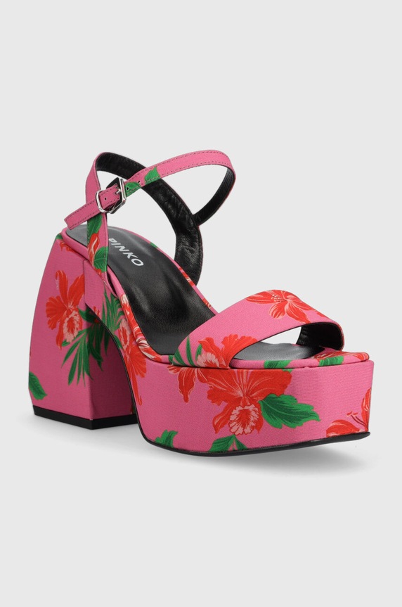 Pinko sandały Fantine 100655.A0O6.YNR różowy SS23