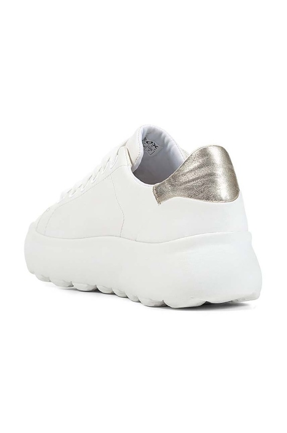 Παπούτσια Δερμάτινα sneakers Geox Spherica Ec 4.1 D35TCB.085Y2.C0232 λευκό