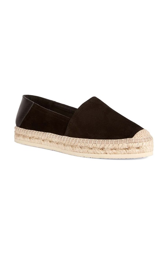 Geox bőr espadrilles D LAMPEDUSA D35V0A.02285.C9999 fekete SS23