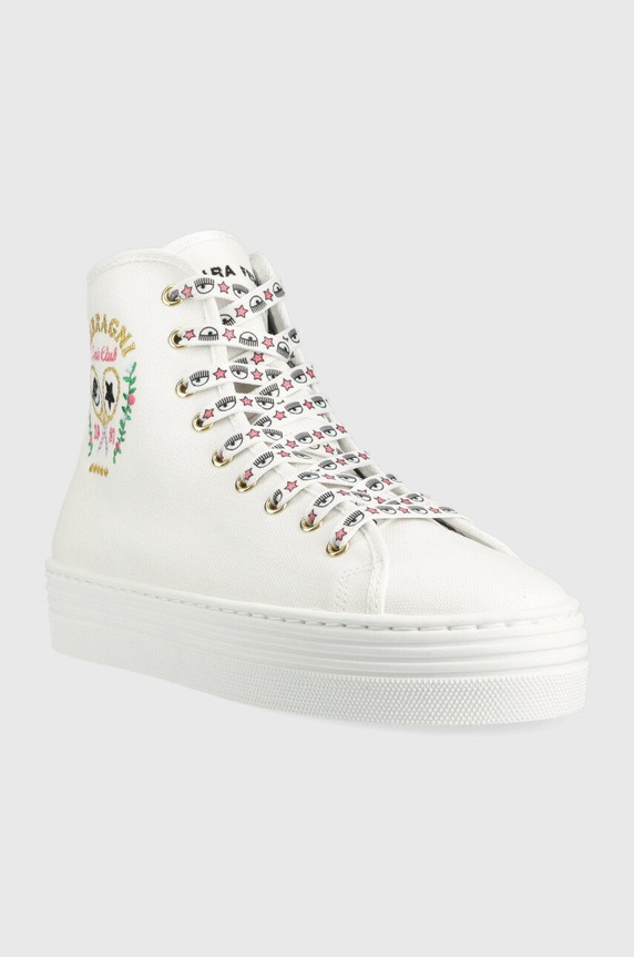 Chiara Ferragni trampki CF3123_009 CF3123.009 biały SS23