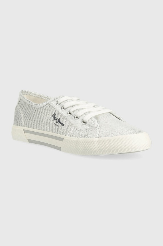 Pepe Jeans sportcipő BRADY PLS31439 ezüst SS25