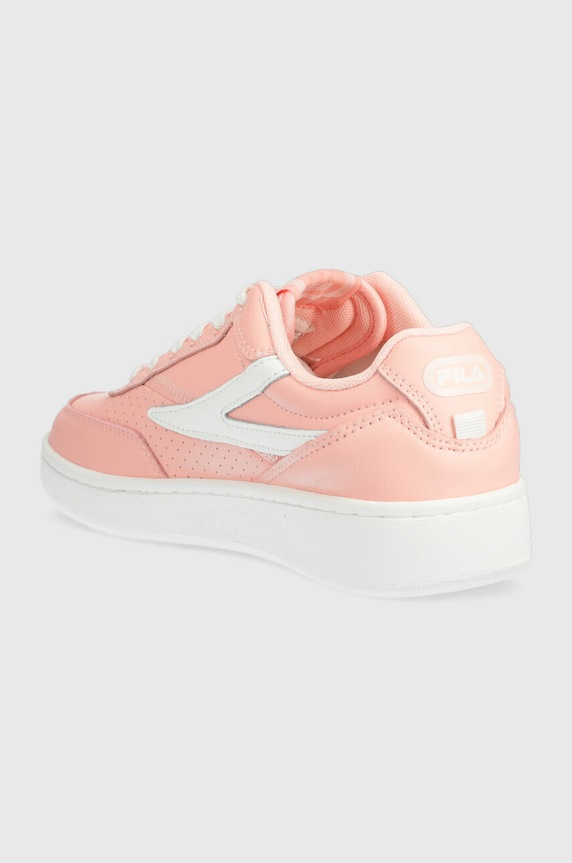 Obuwie Fila sneakersy skórzane SEVARO FFW0283 różowy