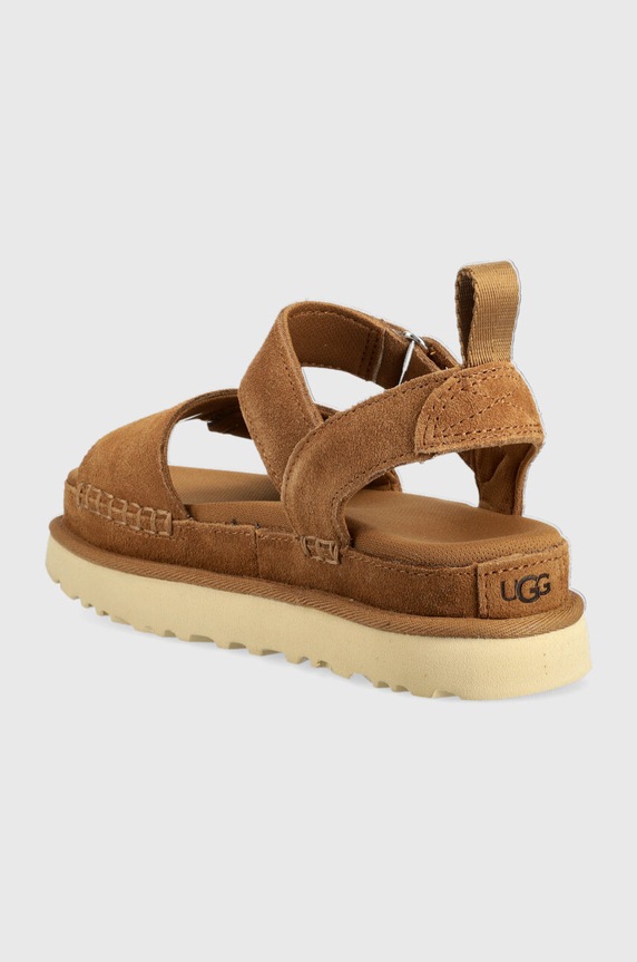Cipők UGG velúr szandál Goldenstar 1136783.CHE barna