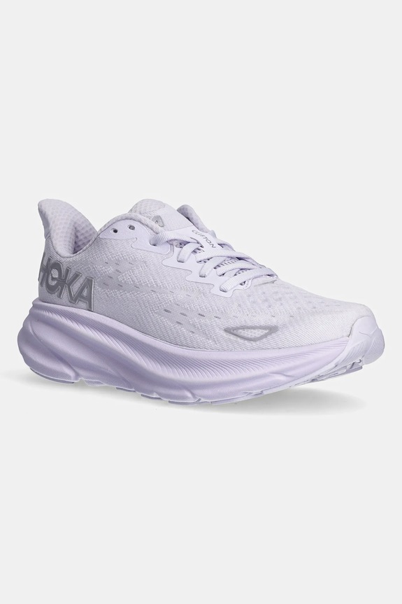 Hoka One One running shoes Clifton 9 textile violet 1127896