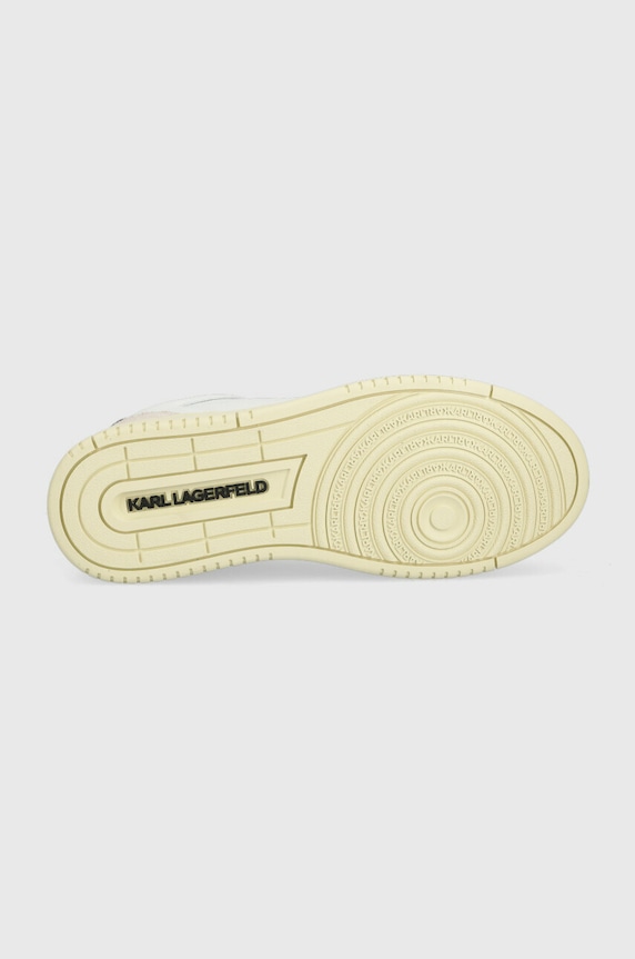 Kožené tenisky Karl Lagerfeld KREW KL KL63020.011 biela
