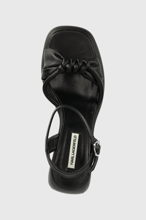 Karl Lagerfeld sandały ASTRAGON czarny KL33815.F0X