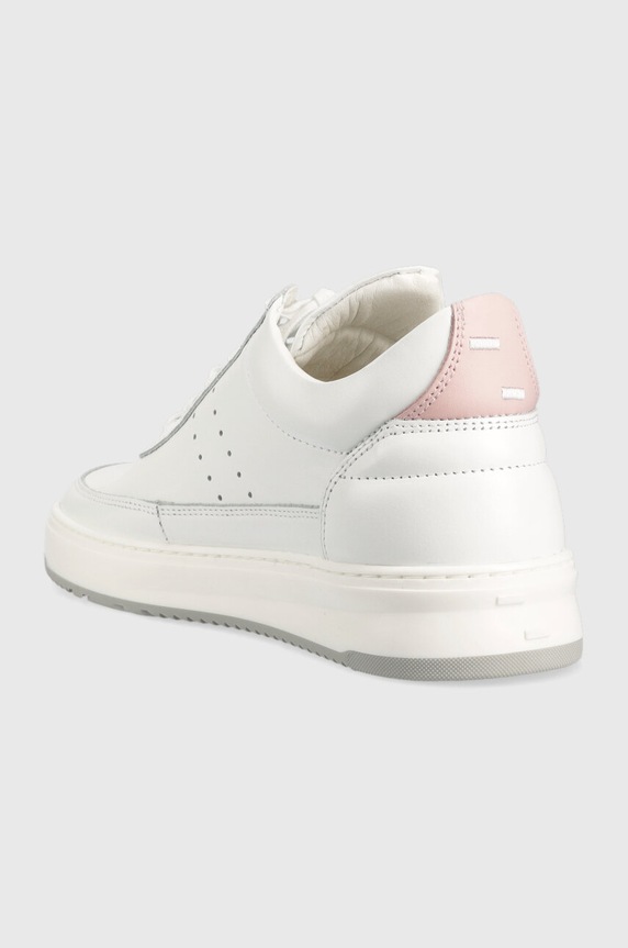 Взуття Шкіряні кросівки Filling Pieces Low Top Bianco 10127792081 білий