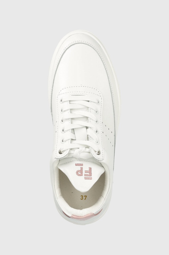 Шкіряні кросівки Filling Pieces Low Top Bianco білий 10127792081
