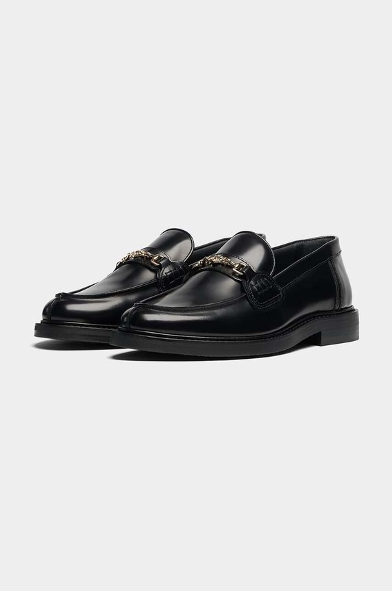 Kožne mokasinke Filling Pieces Loafer Polido 44233191847 crna AA00