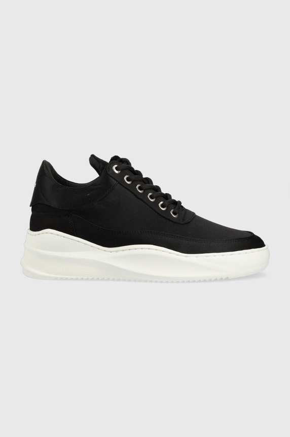 Tenisky Filling Pieces Low Eva Sky Satin platforma čierna 51433121861
