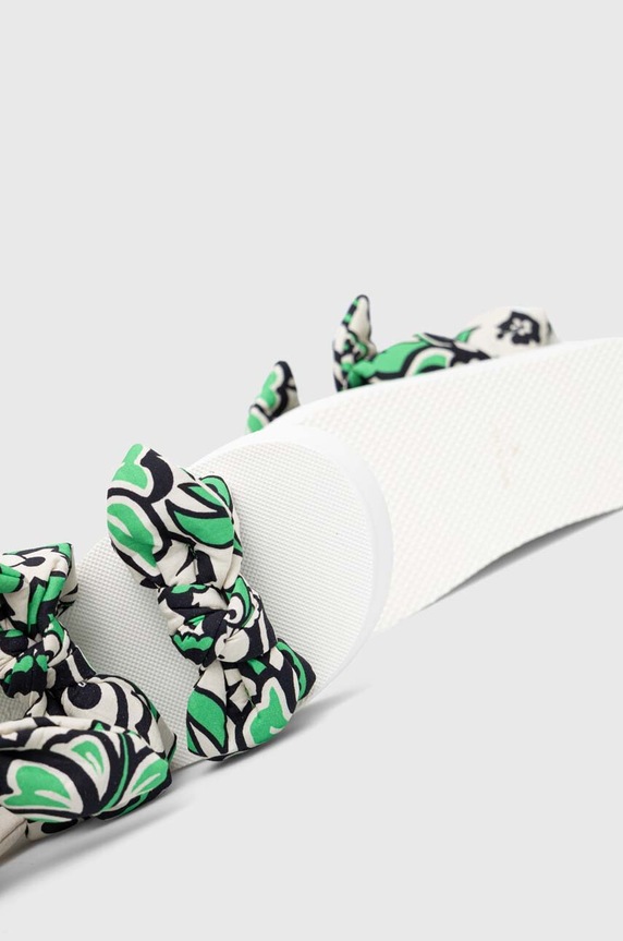 Red Valentino sandały zielony 2Q0S0H03JTP.I92