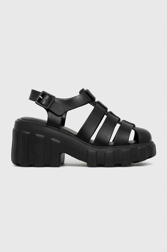 Melissa sandały MELISSA MEGAN AD słupek czarny M.33835.AK008