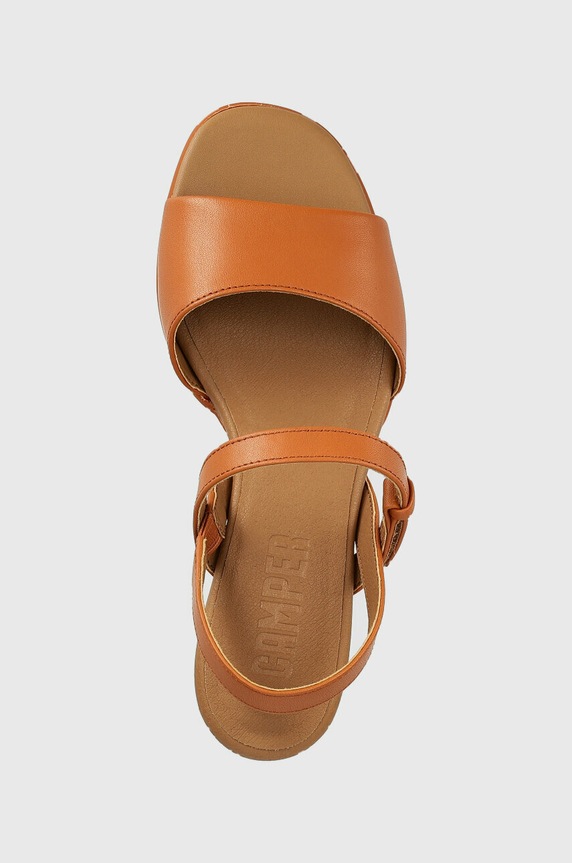 Camper sandale de piele Katie Sandal maro K201023.006
