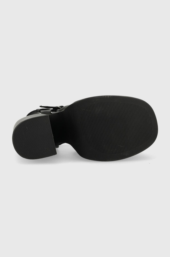 Steve Madden sandały skórzane Carlita SM11002385.017 czarny