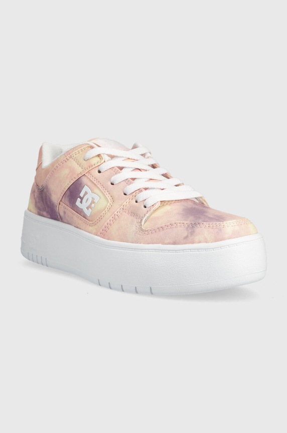 Kožené sneakers boty DC Manteca ADJS100156 růžová AW24