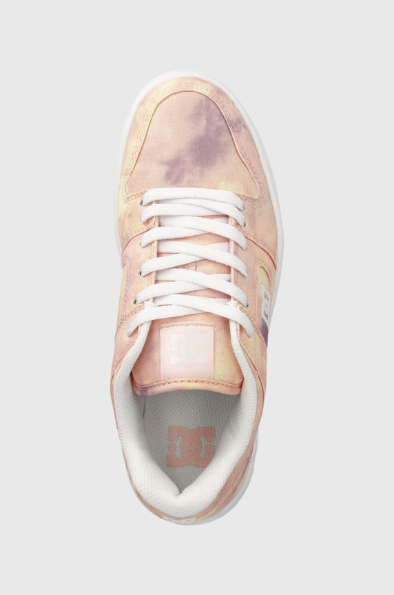 Kožené sneakers boty DC Manteca růžová ADJS100156