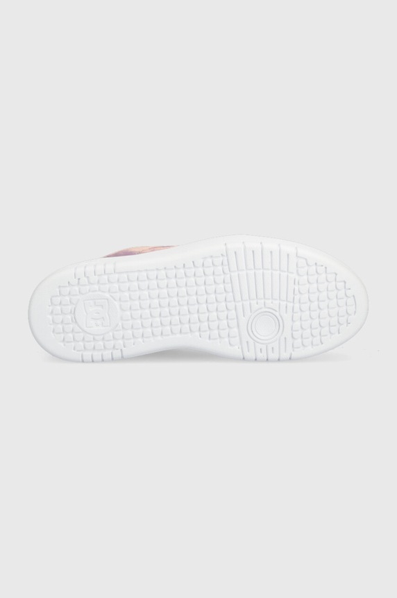Kožené sneakers boty DC Manteca ADJS100156 růžová