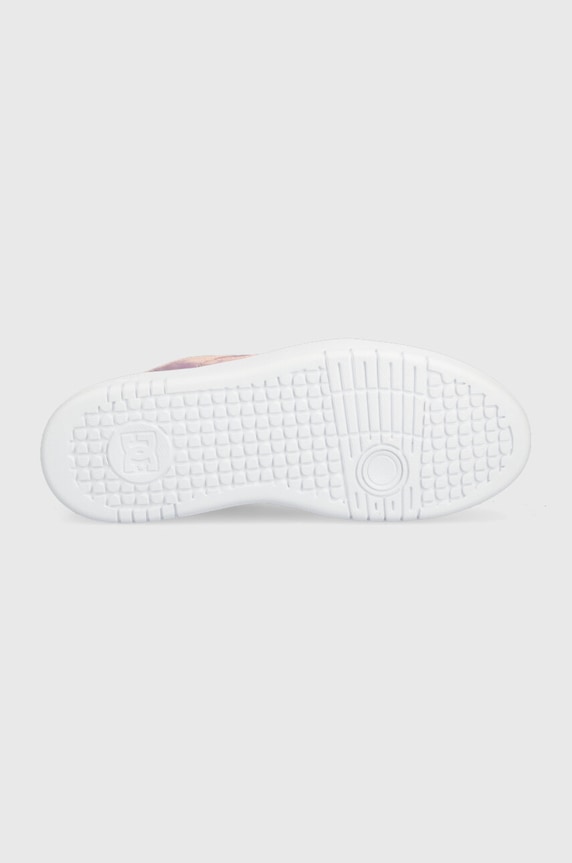 Kožené sneakers boty DC Manteca ADJS100156 růžová