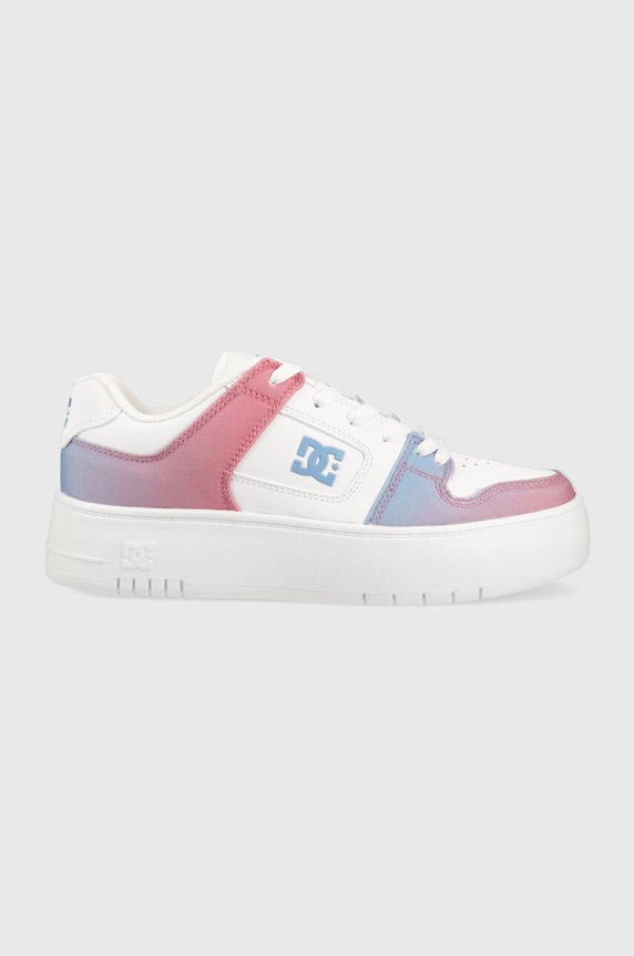 Kožené sneakers boty DC Manteca přírodní kůže vícebarevná ADJS100156