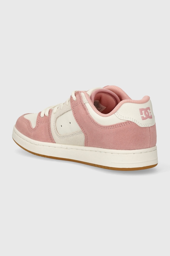 Boty Kožené sneakers boty DC Manteca ADJS100161 růžová