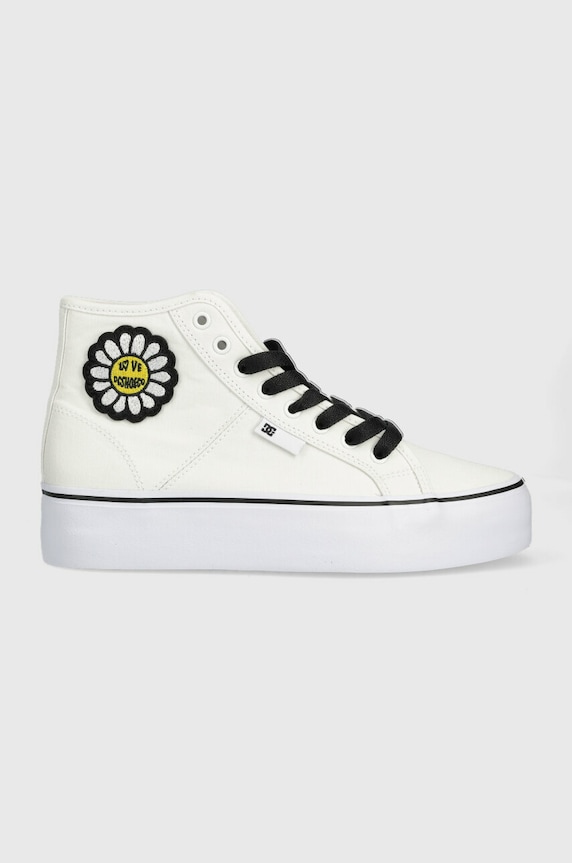 DC trampki Planet friendly biały ADJS300296