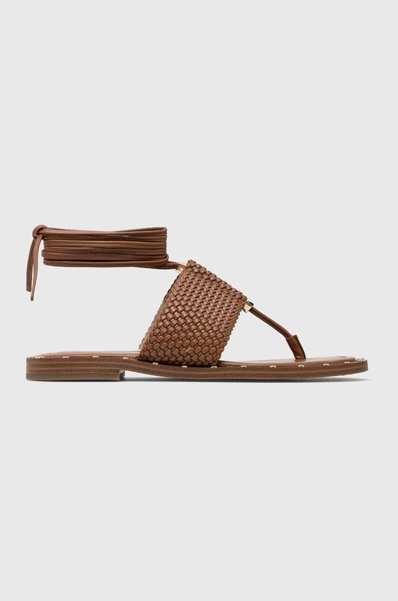 Sandale MICHAEL Michael Kors Jagger sintetički smeđa 40S3JGFS1L.230