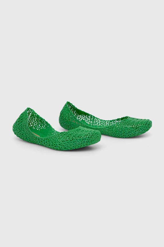 Melissa baleriny MELISSA CAMPANA PAPEL AD M.33693.J800 zielony SS23