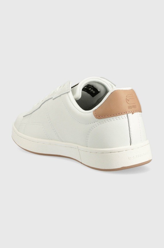 Παπούτσια Δερμάτινα sneakers G-Star Cadet Pop 2211002518.WHT.LPNK λευκό