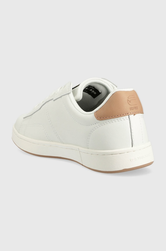 Παπούτσια Δερμάτινα sneakers G-Star Cadet Pop 2211002518.WHT.LPNK λευκό