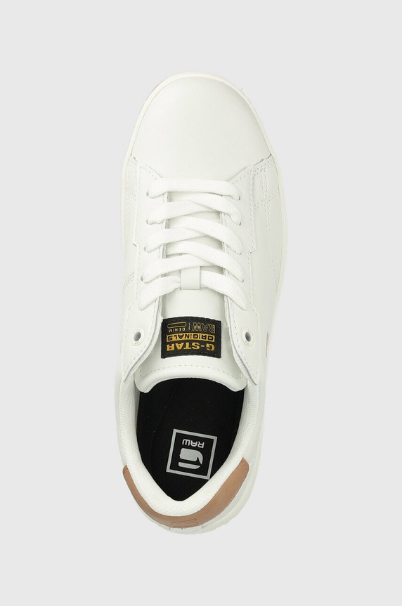 Δερμάτινα sneakers G-Star Cadet Pop λευκό 2211002518.WHT.LPNK