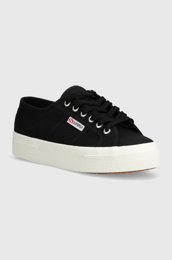 Superga tenisówki 2740 PLATFORM platforma czarny S21384W