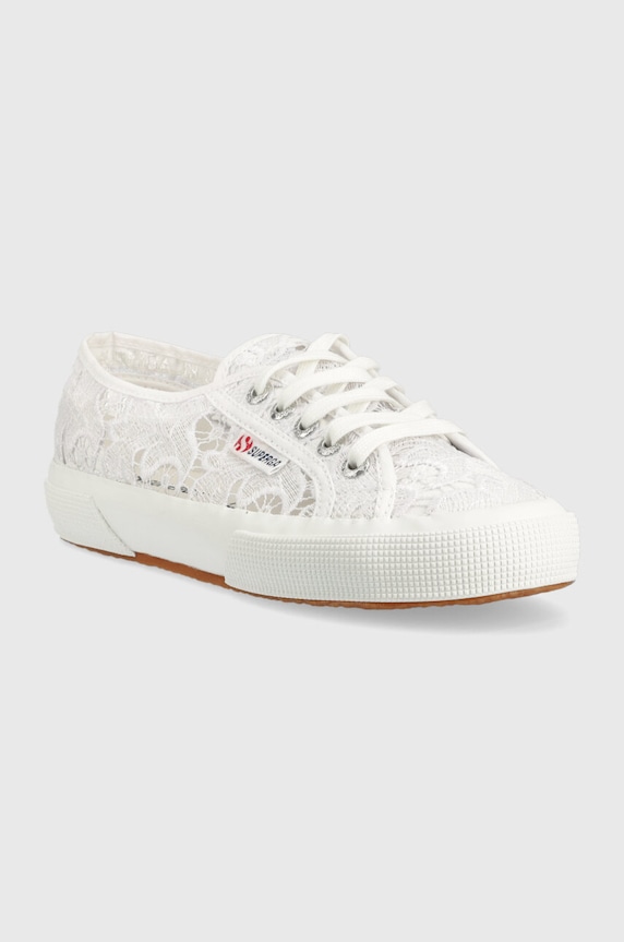 Tenisky Superga 2750 MACRAME S81219W bílá SS23