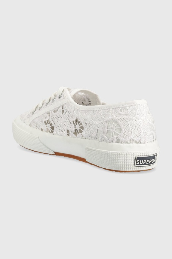 Boty Tenisky Superga 2750 MACRAME S81219W bílá
