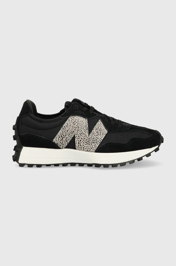 New Balance sneakersy 327 płaska czarny WS327PH