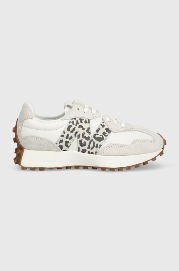 New Balance sneakersy 327 imitacja zamszu biały WS327PJ