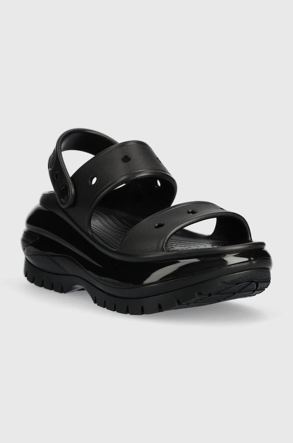 Шльопанці Crocs Classic Mega Crush Sandal 207989.001 чорний SS25