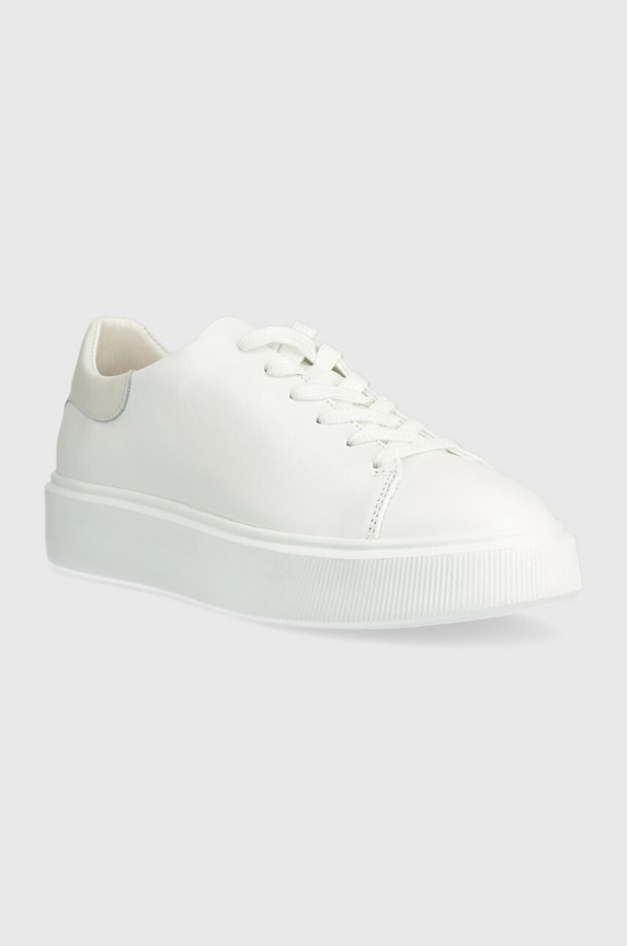 Marc O'Polo sneakers din piele 30116283502107.100 alb SS23