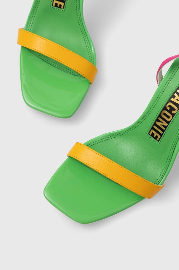 Δερμάτινα πέδιλα Kat Maconie Riri πολύχρωμο RIRI.MULTIBRI
